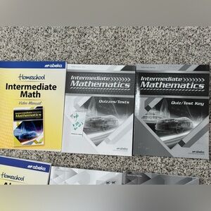 Abeka Intermediate Mathematics Set - Black and White